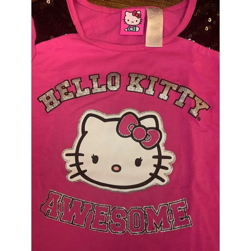 SANRIO HELLO KITTY Girl’s Top / Size: Large 10-12